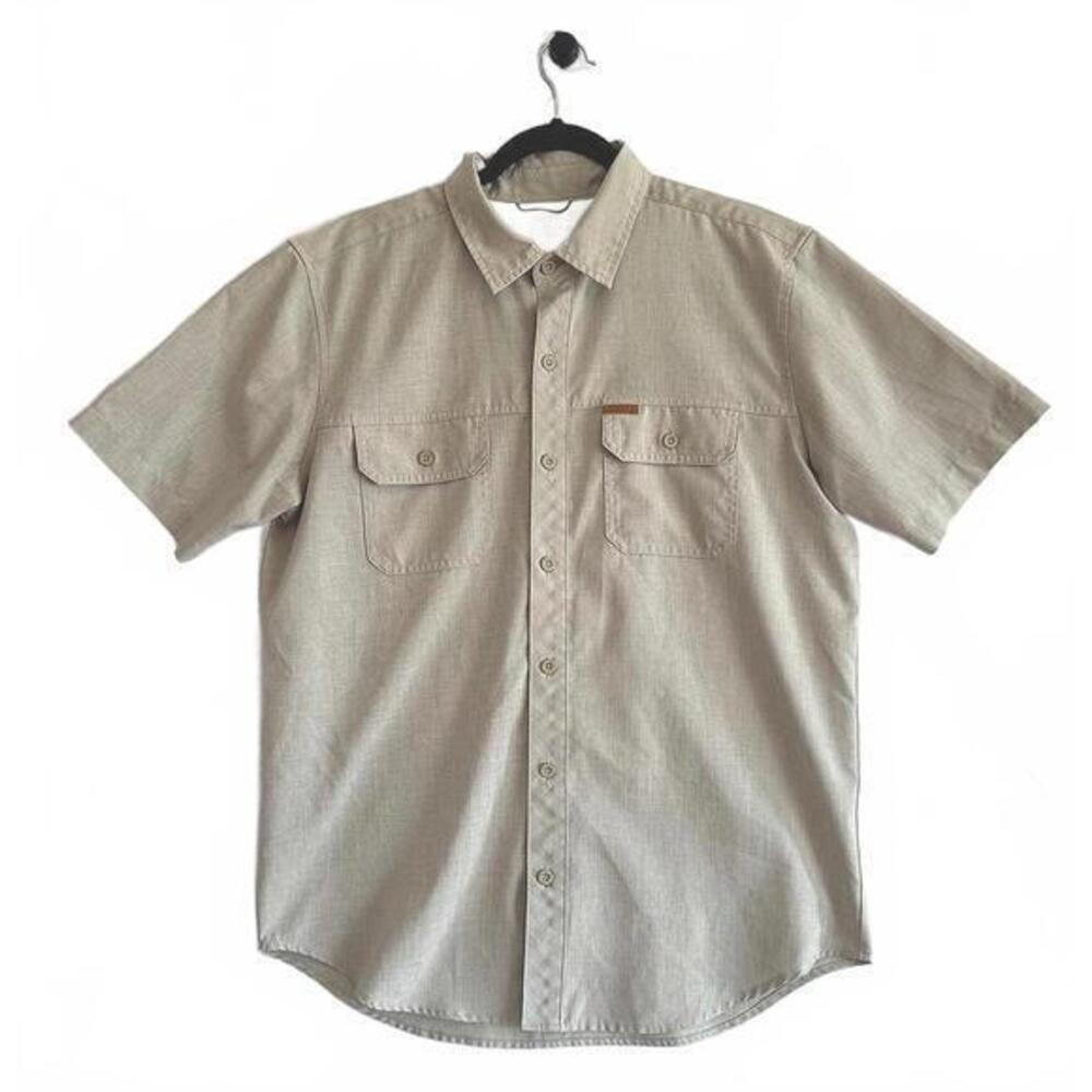 Orvis Short Sleeve Button-Up Shirt - Lightweight and Comfortable Size Large